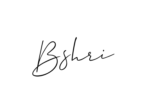 Allison_Script is a professional signature style that is perfect for those who want to add a touch of class to their signature. It is also a great choice for those who want to make their signature more unique. Get Bshri name to fancy signature for free. Bshri signature style 2 images and pictures png