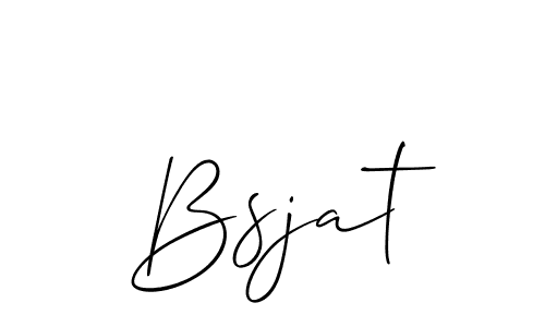 Bsjat stylish signature style. Best Handwritten Sign (Allison_Script) for my name. Handwritten Signature Collection Ideas for my name Bsjat. Bsjat signature style 2 images and pictures png