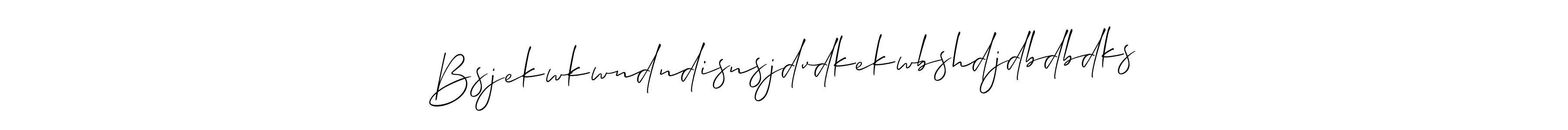 Once you've used our free online signature maker to create your best signature Allison_Script style, it's time to enjoy all of the benefits that Bsjekwkwndndisnsjdvdkekwbshdjdbdbdks name signing documents. Bsjekwkwndndisnsjdvdkekwbshdjdbdbdks signature style 2 images and pictures png