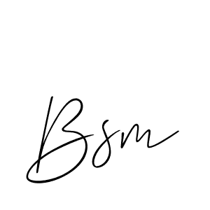 Best and Professional Signature Style for Bsm. Allison_Script Best Signature Style Collection. Bsm signature style 2 images and pictures png