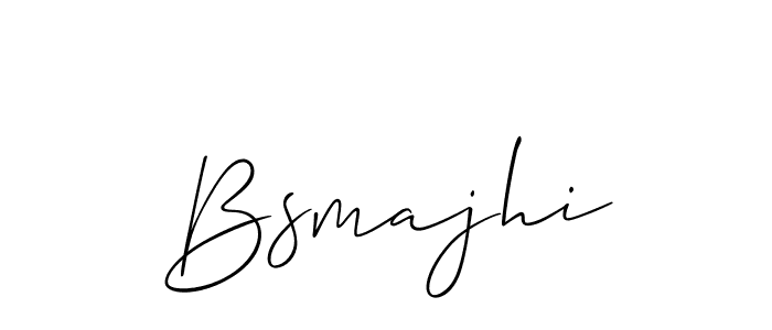 Also we have Bsmajhi name is the best signature style. Create professional handwritten signature collection using Allison_Script autograph style. Bsmajhi signature style 2 images and pictures png