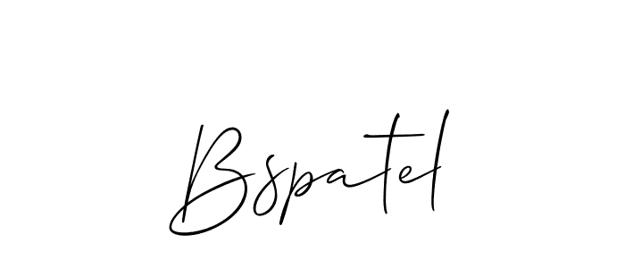 This is the best signature style for the Bspatel name. Also you like these signature font (Allison_Script). Mix name signature. Bspatel signature style 2 images and pictures png