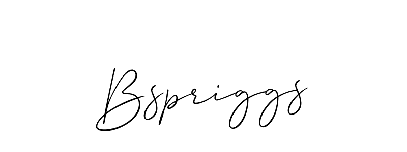 You should practise on your own different ways (Allison_Script) to write your name (Bspriggs) in signature. don't let someone else do it for you. Bspriggs signature style 2 images and pictures png