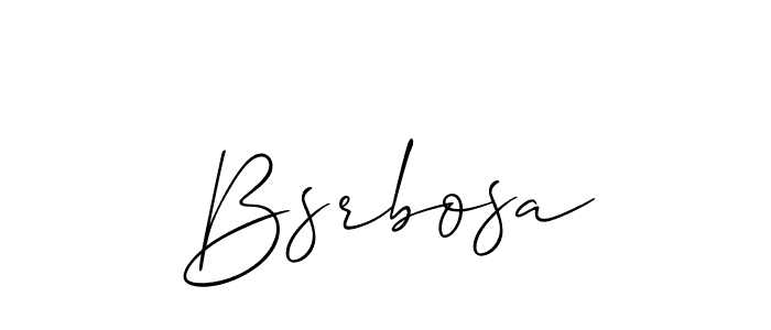 Make a beautiful signature design for name Bsrbosa. Use this online signature maker to create a handwritten signature for free. Bsrbosa signature style 2 images and pictures png
