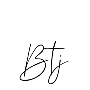 Make a beautiful signature design for name Btj. Use this online signature maker to create a handwritten signature for free. Btj signature style 2 images and pictures png
