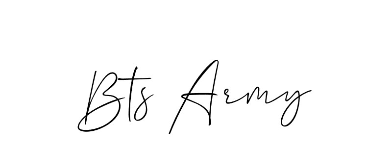 How to Draw Bts Army signature style? Allison_Script is a latest design signature styles for name Bts Army. Bts Army signature style 2 images and pictures png