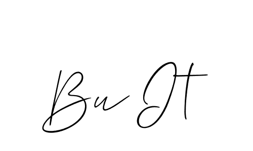 Make a beautiful signature design for name Bu It. Use this online signature maker to create a handwritten signature for free. Bu It signature style 2 images and pictures png