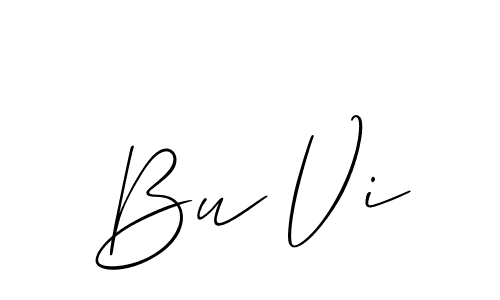 You can use this online signature creator to create a handwritten signature for the name Bu Vi. This is the best online autograph maker. Bu Vi signature style 2 images and pictures png