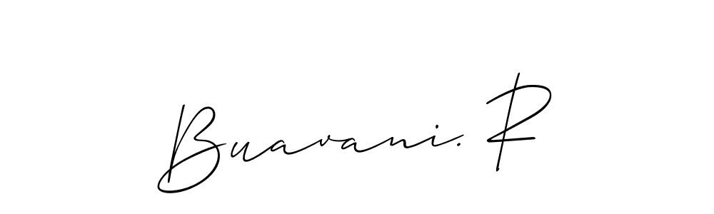 Buavani. R stylish signature style. Best Handwritten Sign (Allison_Script) for my name. Handwritten Signature Collection Ideas for my name Buavani. R. Buavani. R signature style 2 images and pictures png