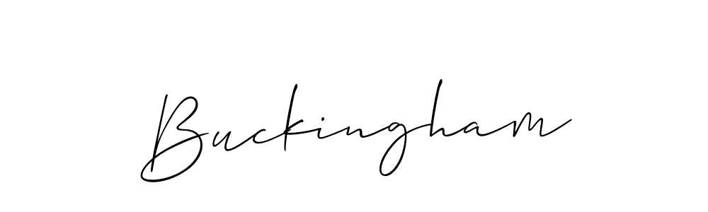 How to Draw Buckingham signature style? Allison_Script is a latest design signature styles for name Buckingham. Buckingham signature style 2 images and pictures png