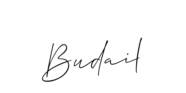 Once you've used our free online signature maker to create your best signature Allison_Script style, it's time to enjoy all of the benefits that Budail name signing documents. Budail signature style 2 images and pictures png