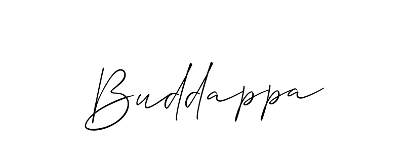 Create a beautiful signature design for name Buddappa. With this signature (Allison_Script) fonts, you can make a handwritten signature for free. Buddappa signature style 2 images and pictures png