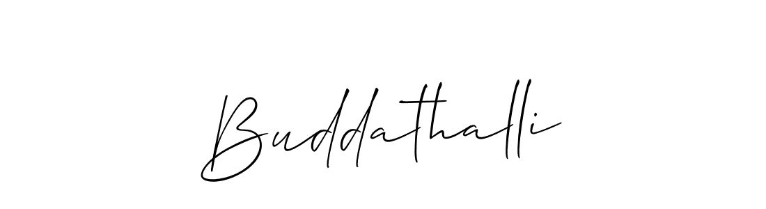 Also we have Buddathalli name is the best signature style. Create professional handwritten signature collection using Allison_Script autograph style. Buddathalli signature style 2 images and pictures png