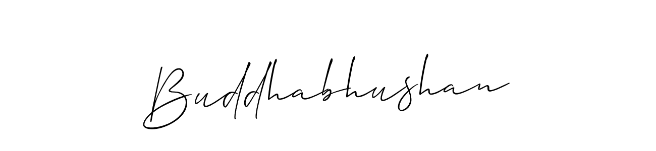 Buddhabhushan stylish signature style. Best Handwritten Sign (Allison_Script) for my name. Handwritten Signature Collection Ideas for my name Buddhabhushan. Buddhabhushan signature style 2 images and pictures png