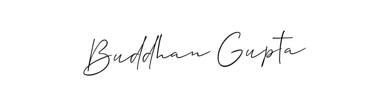 Best and Professional Signature Style for Buddhan Gupta. Allison_Script Best Signature Style Collection. Buddhan Gupta signature style 2 images and pictures png