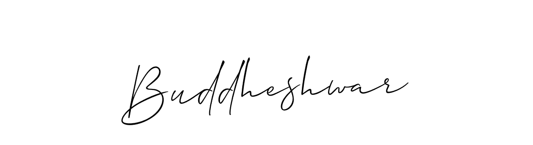 Also we have Buddheshwar name is the best signature style. Create professional handwritten signature collection using Allison_Script autograph style. Buddheshwar signature style 2 images and pictures png