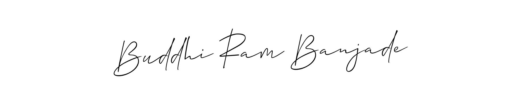 Make a beautiful signature design for name Buddhi Ram Banjade. Use this online signature maker to create a handwritten signature for free. Buddhi Ram Banjade signature style 2 images and pictures png