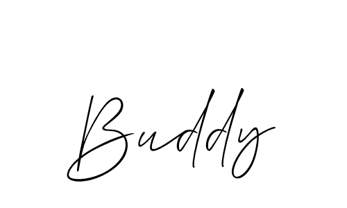 It looks lik you need a new signature style for name Buddy. Design unique handwritten (Allison_Script) signature with our free signature maker in just a few clicks. Buddy signature style 2 images and pictures png