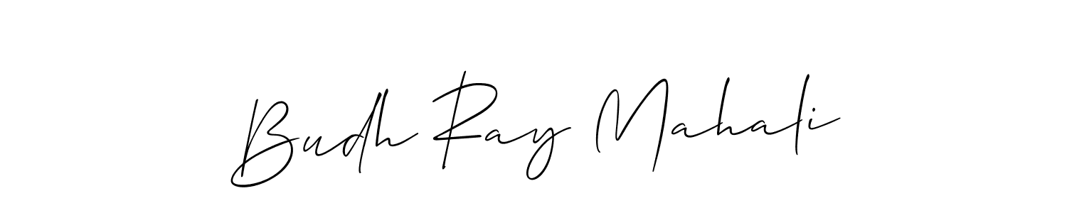 Best and Professional Signature Style for Budh Ray Mahali. Allison_Script Best Signature Style Collection. Budh Ray Mahali signature style 2 images and pictures png