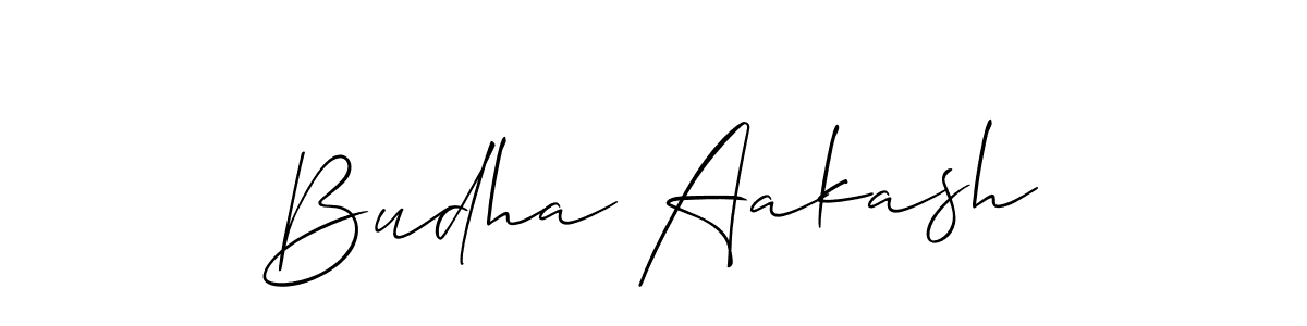 if you are searching for the best signature style for your name Budha Aakash. so please give up your signature search. here we have designed multiple signature styles  using Allison_Script. Budha Aakash signature style 2 images and pictures png