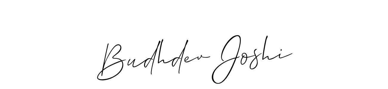 Once you've used our free online signature maker to create your best signature Allison_Script style, it's time to enjoy all of the benefits that Budhdev Joshi name signing documents. Budhdev Joshi signature style 2 images and pictures png