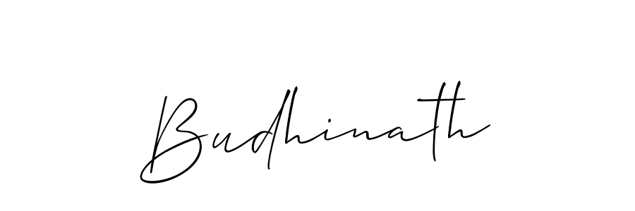 How to make Budhinath name signature. Use Allison_Script style for creating short signs online. This is the latest handwritten sign. Budhinath signature style 2 images and pictures png