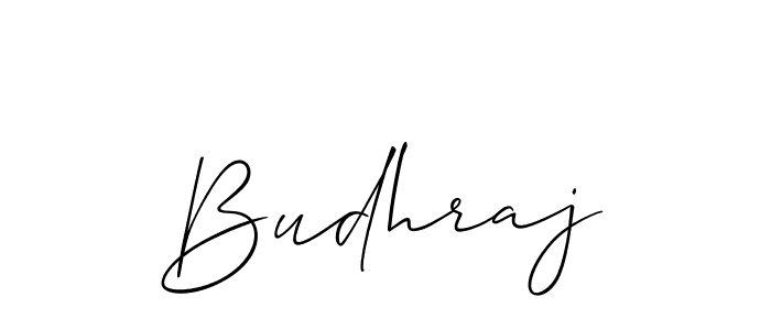 Budhraj stylish signature style. Best Handwritten Sign (Allison_Script) for my name. Handwritten Signature Collection Ideas for my name Budhraj. Budhraj signature style 2 images and pictures png