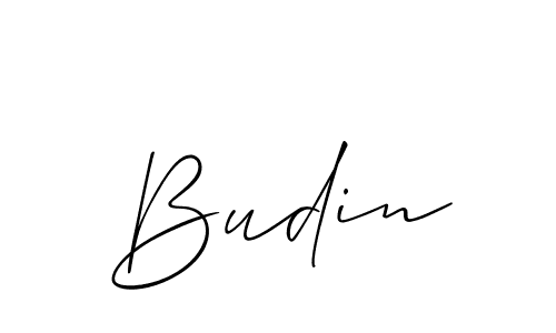 Once you've used our free online signature maker to create your best signature Allison_Script style, it's time to enjoy all of the benefits that Budin name signing documents. Budin signature style 2 images and pictures png