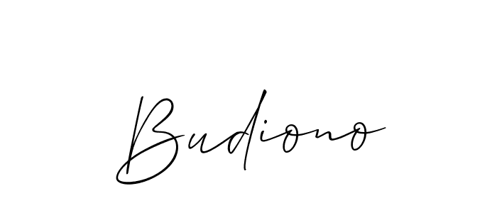 Make a beautiful signature design for name Budiono. Use this online signature maker to create a handwritten signature for free. Budiono signature style 2 images and pictures png