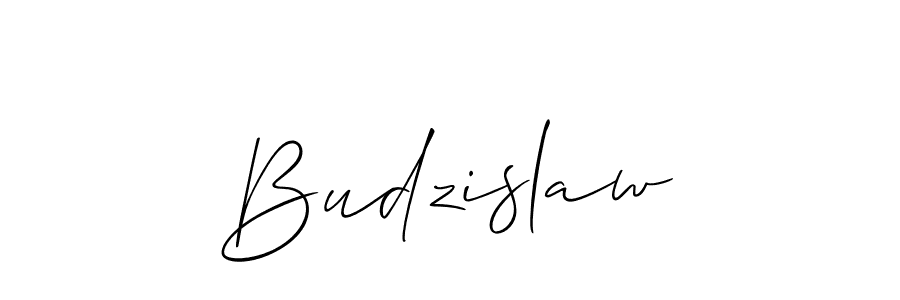 Create a beautiful signature design for name Budzislaw. With this signature (Allison_Script) fonts, you can make a handwritten signature for free. Budzislaw signature style 2 images and pictures png