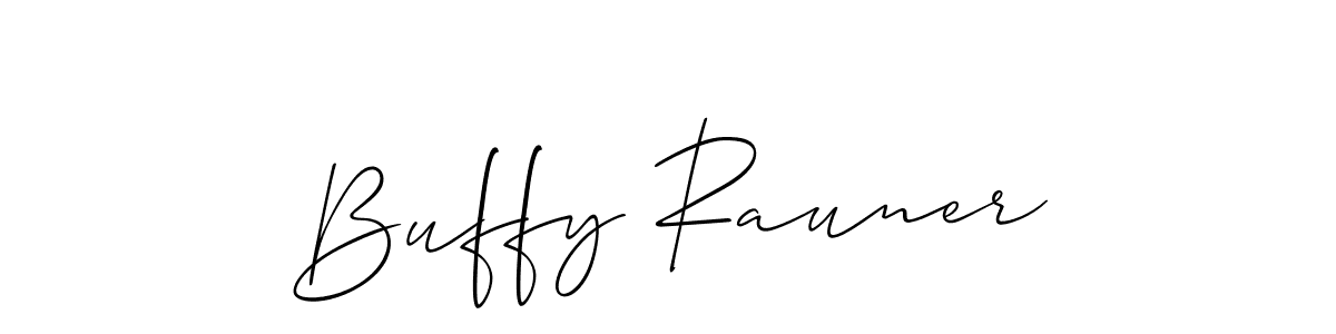 Check out images of Autograph of Buffy Rauner name. Actor Buffy Rauner Signature Style. Allison_Script is a professional sign style online. Buffy Rauner signature style 2 images and pictures png