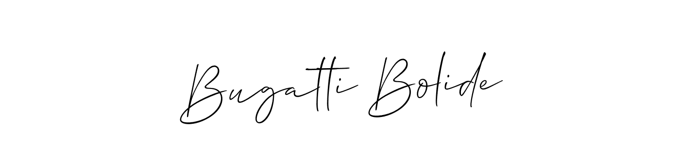 This is the best signature style for the Bugatti Bolide name. Also you like these signature font (Allison_Script). Mix name signature. Bugatti Bolide signature style 2 images and pictures png