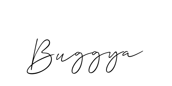 Also we have Buggya name is the best signature style. Create professional handwritten signature collection using Allison_Script autograph style. Buggya signature style 2 images and pictures png