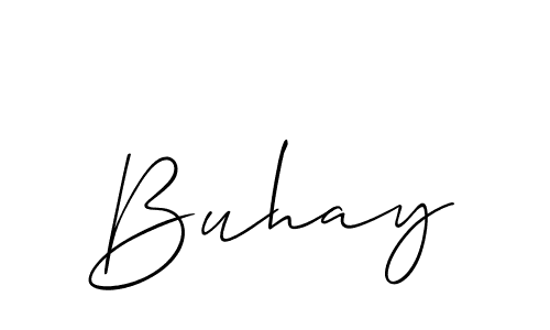 Also we have Buhay name is the best signature style. Create professional handwritten signature collection using Allison_Script autograph style. Buhay signature style 2 images and pictures png