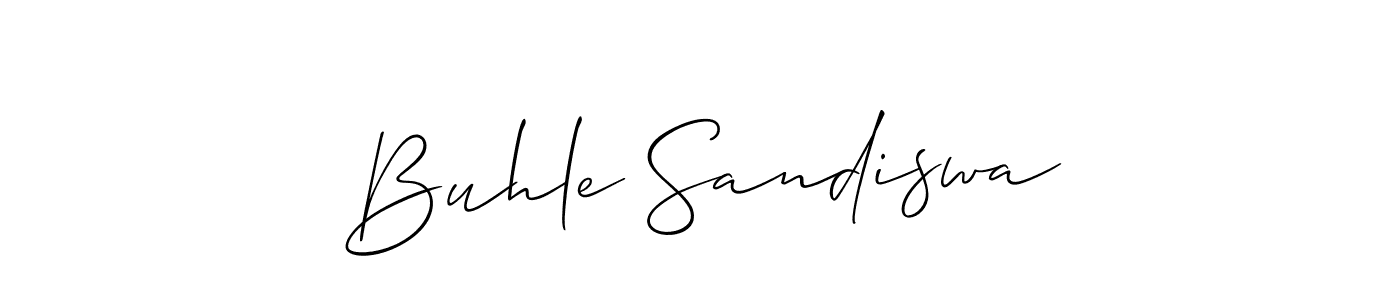 Best and Professional Signature Style for Buhle Sandiswa. Allison_Script Best Signature Style Collection. Buhle Sandiswa signature style 2 images and pictures png