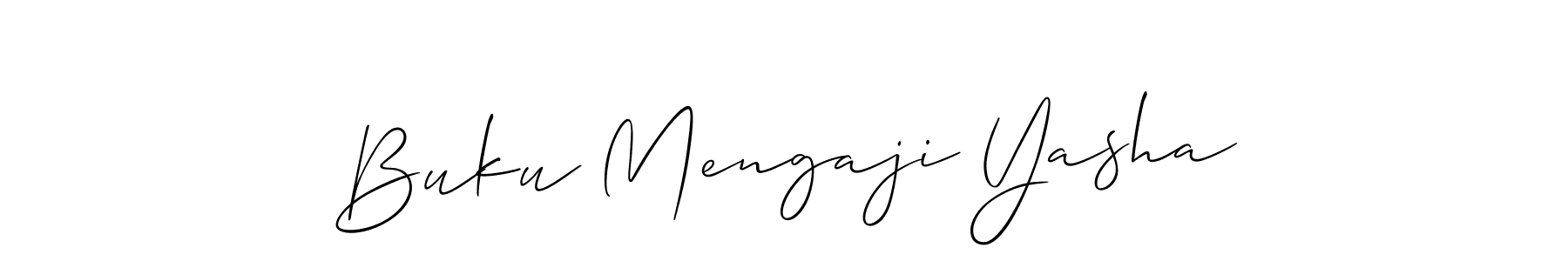 Here are the top 10 professional signature styles for the name Buku Mengaji Yasha. These are the best autograph styles you can use for your name. Buku Mengaji Yasha signature style 2 images and pictures png