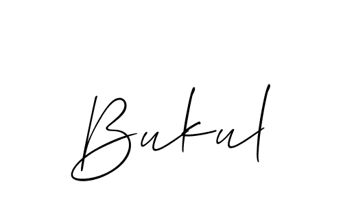 if you are searching for the best signature style for your name Bukul. so please give up your signature search. here we have designed multiple signature styles  using Allison_Script. Bukul signature style 2 images and pictures png