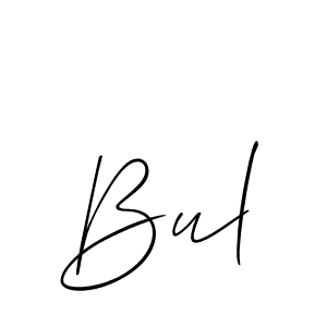 Make a beautiful signature design for name Bul. Use this online signature maker to create a handwritten signature for free. Bul signature style 2 images and pictures png