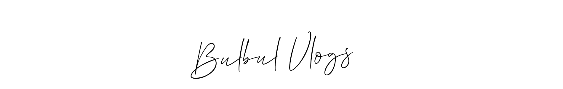 Here are the top 10 professional signature styles for the name Bulbul Vlogs ❤️. These are the best autograph styles you can use for your name. Bulbul Vlogs ❤️ signature style 2 images and pictures png