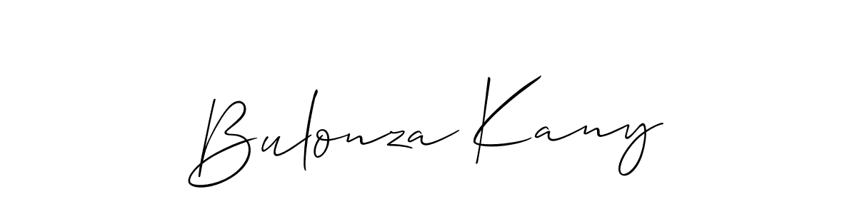 Once you've used our free online signature maker to create your best signature Allison_Script style, it's time to enjoy all of the benefits that Bulonza Kany name signing documents. Bulonza Kany signature style 2 images and pictures png