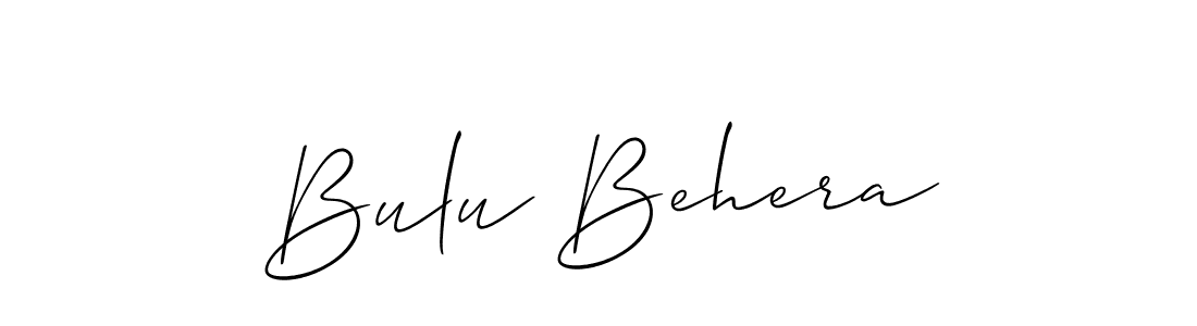 Check out images of Autograph of Bulu Behera name. Actor Bulu Behera Signature Style. Allison_Script is a professional sign style online. Bulu Behera signature style 2 images and pictures png