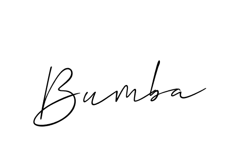 if you are searching for the best signature style for your name Bumba. so please give up your signature search. here we have designed multiple signature styles  using Allison_Script. Bumba signature style 2 images and pictures png