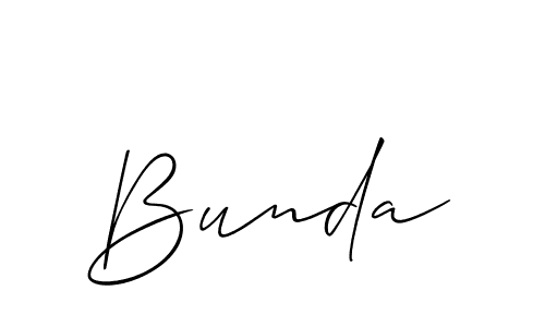 This is the best signature style for the Bunda name. Also you like these signature font (Allison_Script). Mix name signature. Bunda signature style 2 images and pictures png