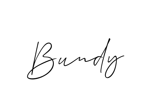 Make a short Bundy signature style. Manage your documents anywhere anytime using Allison_Script. Create and add eSignatures, submit forms, share and send files easily. Bundy signature style 2 images and pictures png