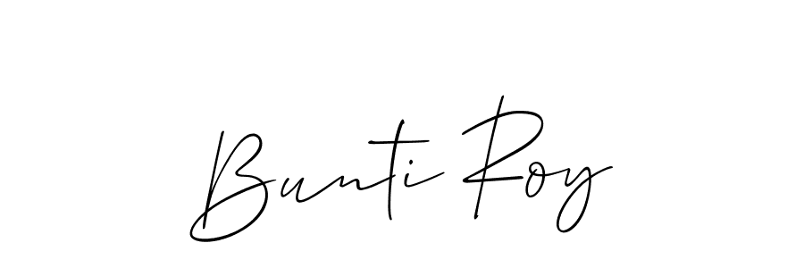 This is the best signature style for the Bunti Roy name. Also you like these signature font (Allison_Script). Mix name signature. Bunti Roy signature style 2 images and pictures png