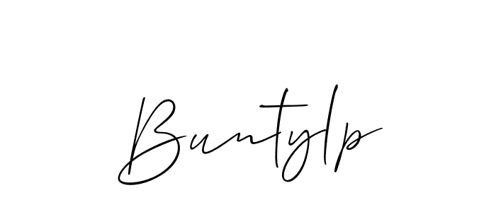 Also we have Buntylp name is the best signature style. Create professional handwritten signature collection using Allison_Script autograph style. Buntylp signature style 2 images and pictures png