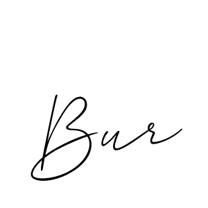 Make a beautiful signature design for name Bur. Use this online signature maker to create a handwritten signature for free. Bur signature style 2 images and pictures png