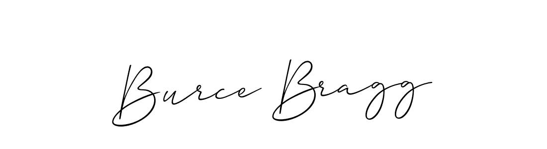 Allison_Script is a professional signature style that is perfect for those who want to add a touch of class to their signature. It is also a great choice for those who want to make their signature more unique. Get Burce Bragg name to fancy signature for free. Burce Bragg signature style 2 images and pictures png