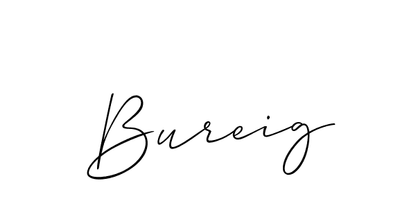 It looks lik you need a new signature style for name Bureig. Design unique handwritten (Allison_Script) signature with our free signature maker in just a few clicks. Bureig signature style 2 images and pictures png