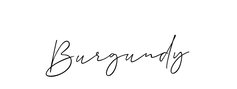 if you are searching for the best signature style for your name Burgundy. so please give up your signature search. here we have designed multiple signature styles  using Allison_Script. Burgundy signature style 2 images and pictures png